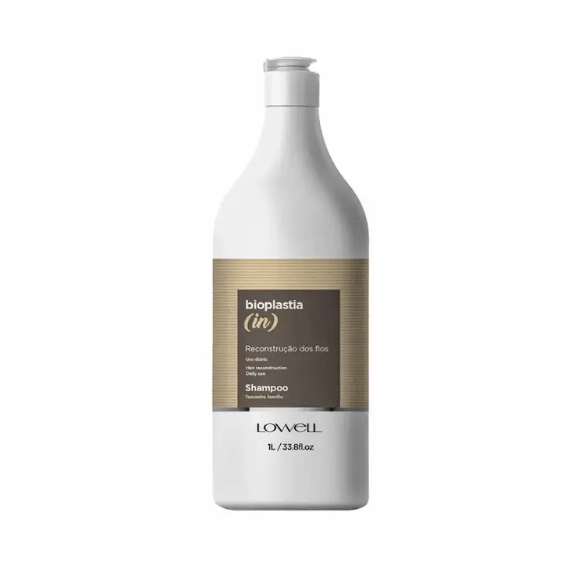 Shampoo Lowell Bioplastia(in) Brilho 1l